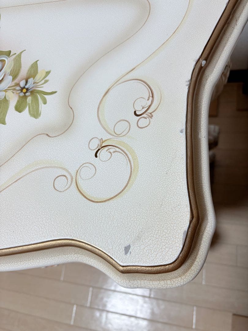 CIZCO　ロココ調　サイドテーブル チェスト アンティーク　猫脚 姫家具