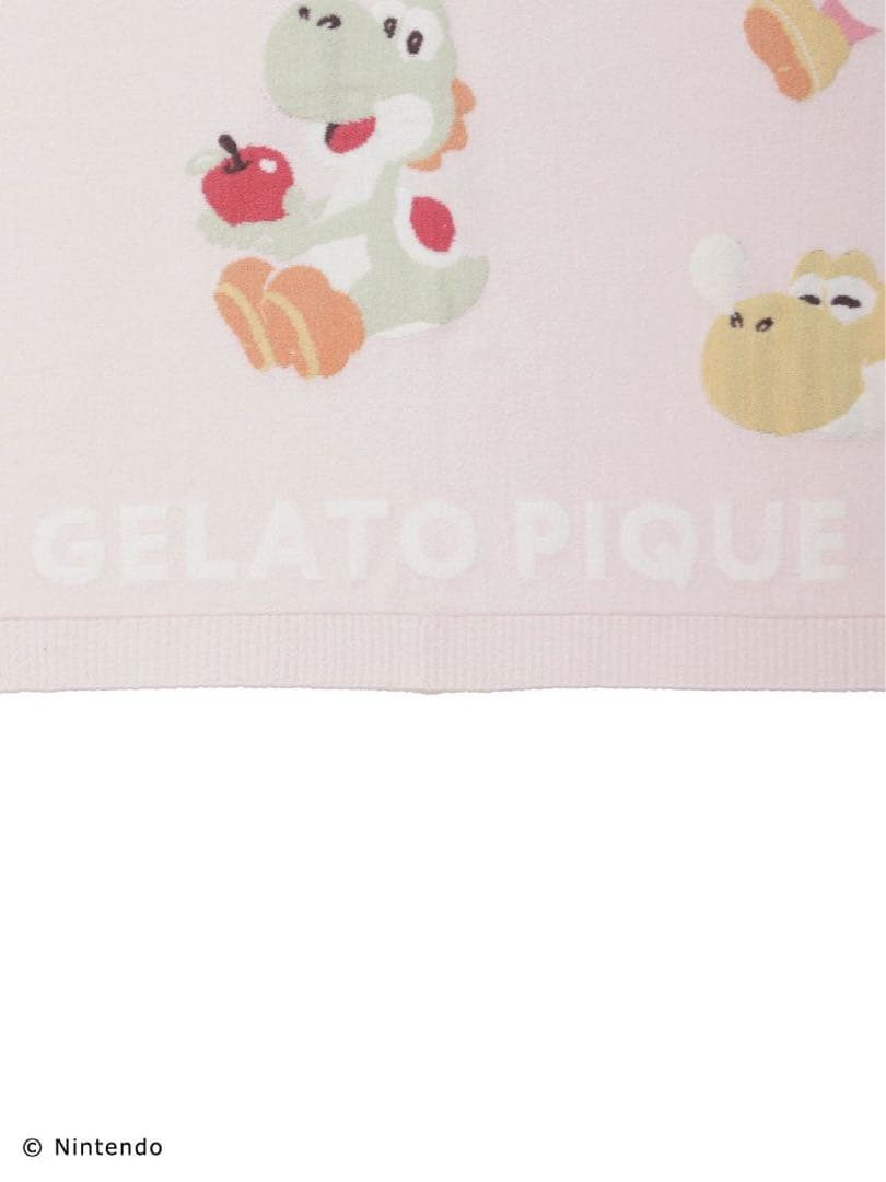 【スーパーマリオ】キノピオ＆ヨッシーブランケット