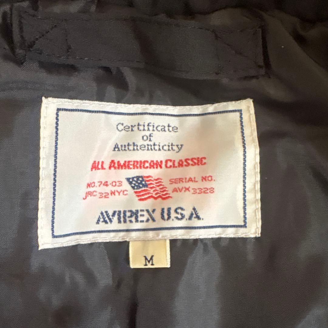 て*^様 AVIREX LTD. ミリタリージャケット M ブルゾン