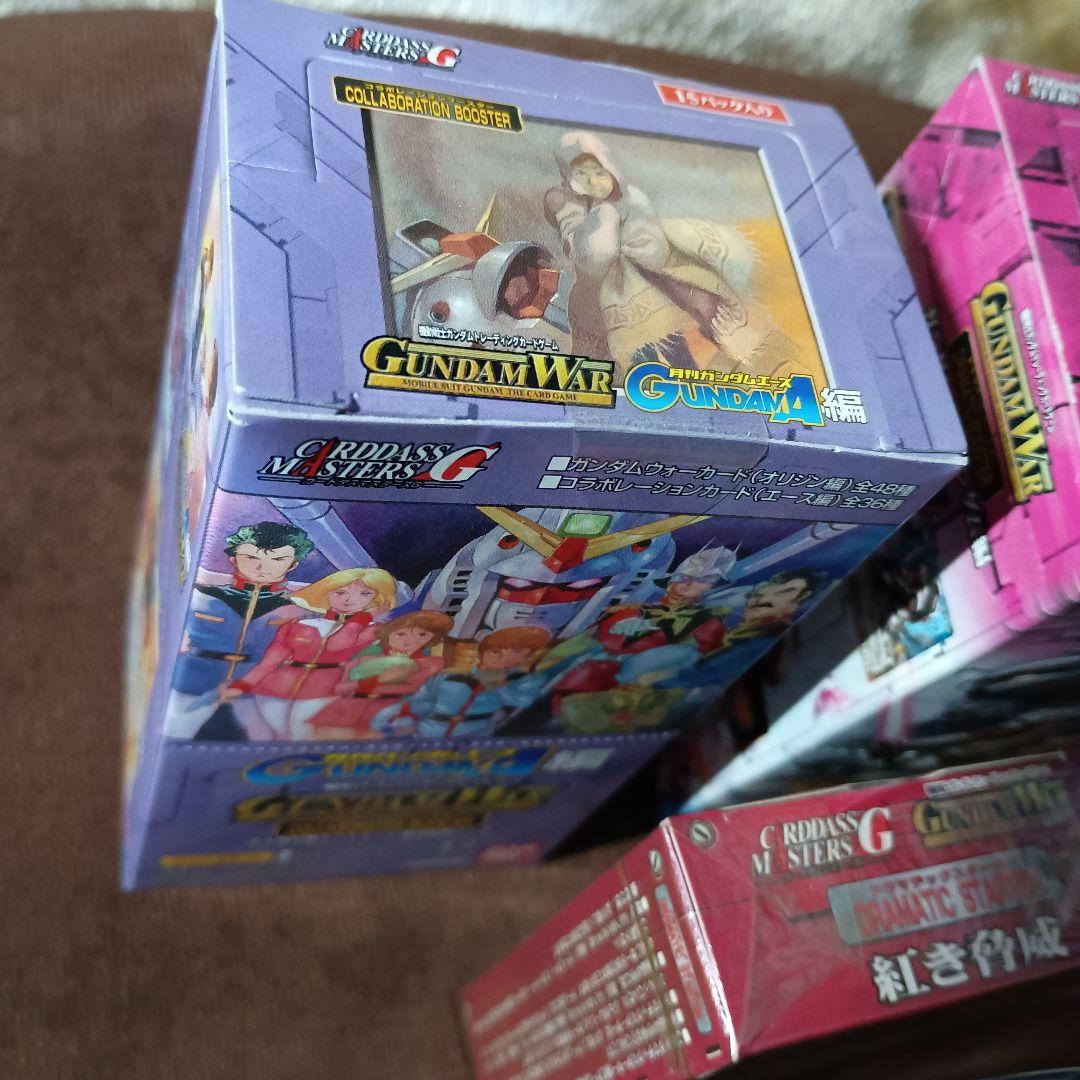 1*可様 ガンダムウォー 未開封ブースター２箱と未開封スターター３箱のセット