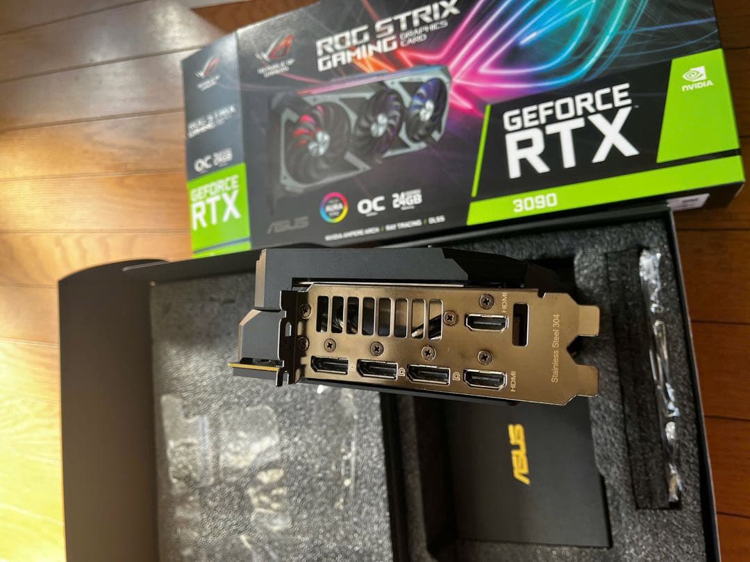 グラフィックボード・グラボ・ビデオカード Asus Rog Strix RTX3090 24GB OC