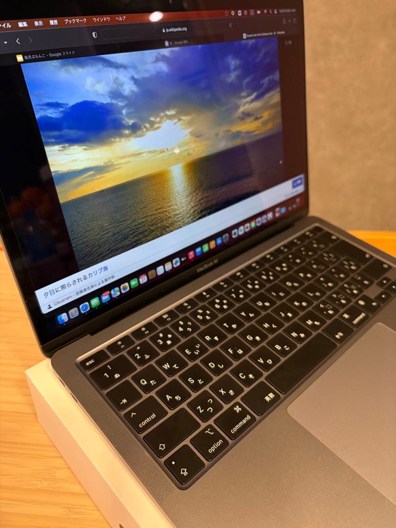 【充電回数22回】 Macbook Air M1 スペースグレイ