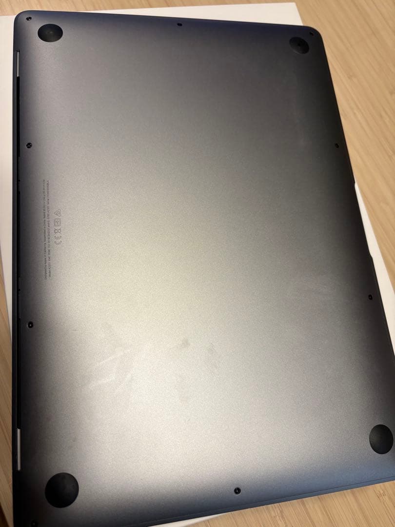 【充電回数22回】 Macbook Air M1 スペースグレイ