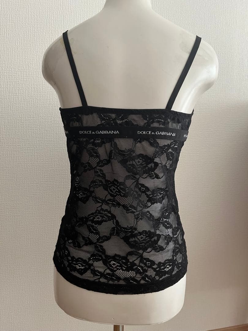 Dolce & Gabbana ブラックキャミソール