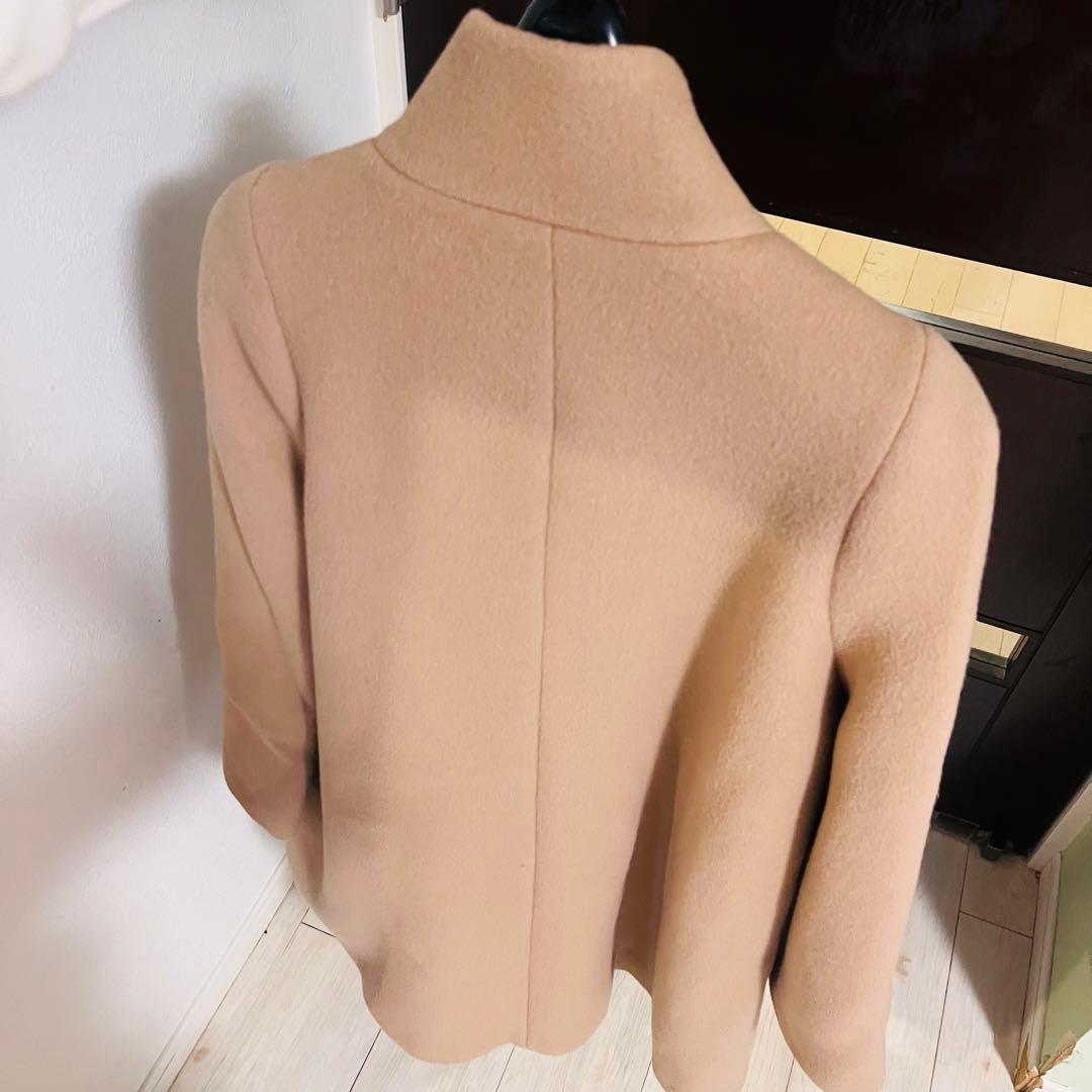 新品☆ ANAYI ウールビーバースタンドカラーロングコート/セオリー、23区