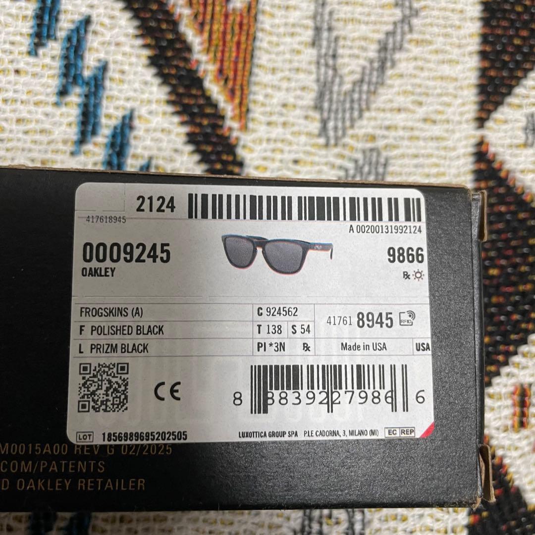 OAKLEYオークリーfrogskins（A）フロッグスキンOO924562