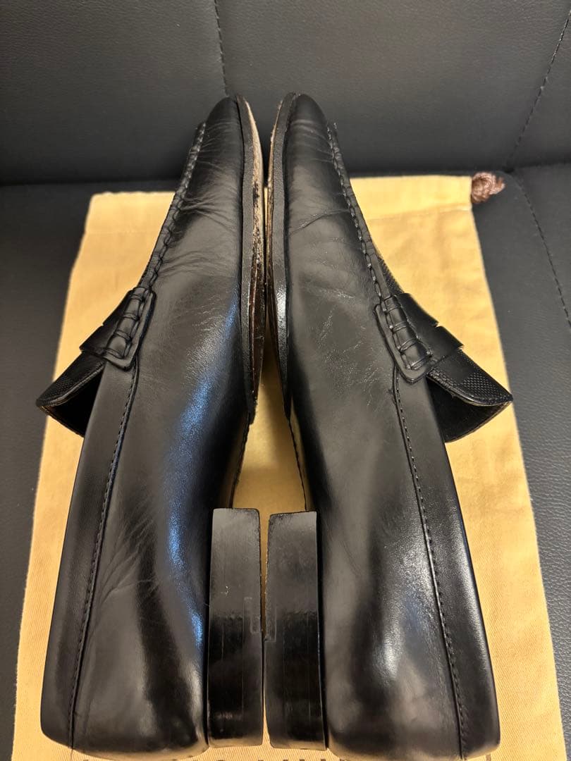 LOUIS VUITTON ルイヴィトン　ダミエローファーシューズ　24.5㎝