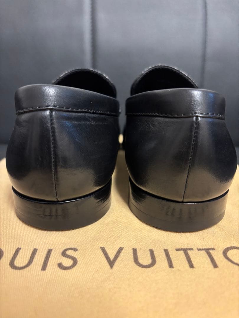 LOUIS VUITTON ルイヴィトン　ダミエローファーシューズ　24.5㎝