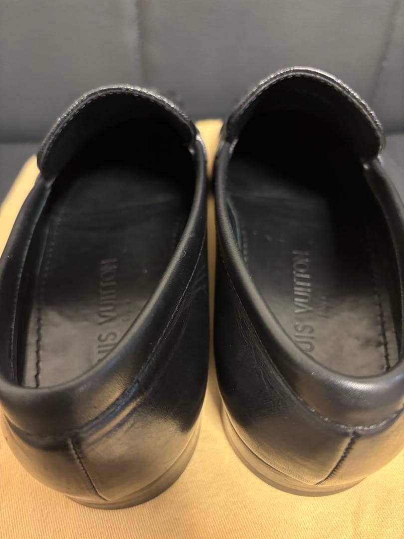 LOUIS VUITTON ルイヴィトン　ダミエローファーシューズ　24.5㎝