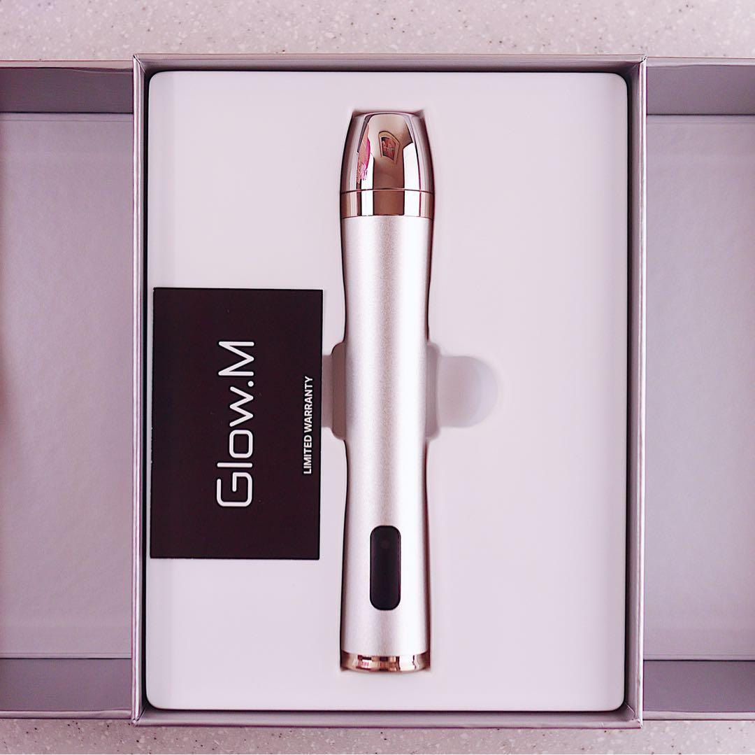 glow.m ブースターソニック 超音波美顔器　水光肌　韓国　リフティング