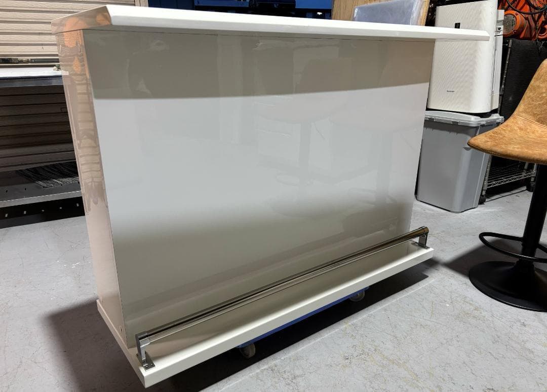 高級 国産 シギヤマバーカウンター＆バー椅子2脚セット、Used/キレイ