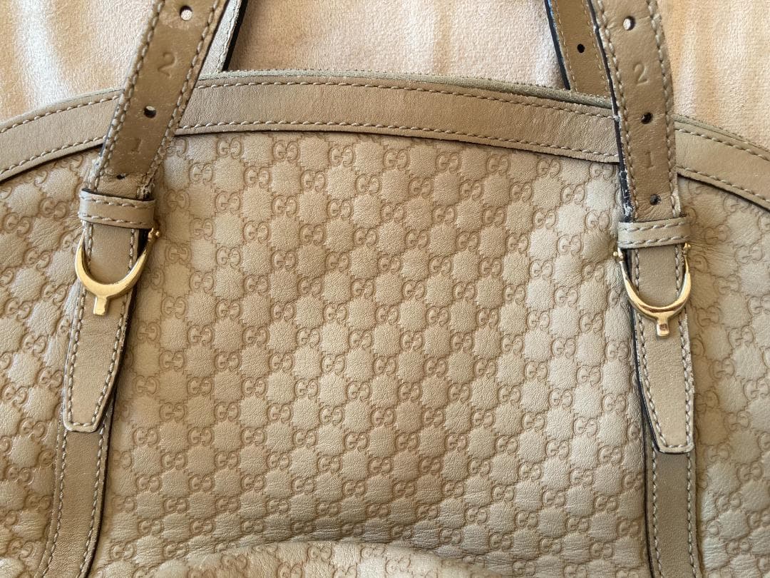 グッチ 309614 レザー マイクロシマ 2WAY ショルダーバッグ