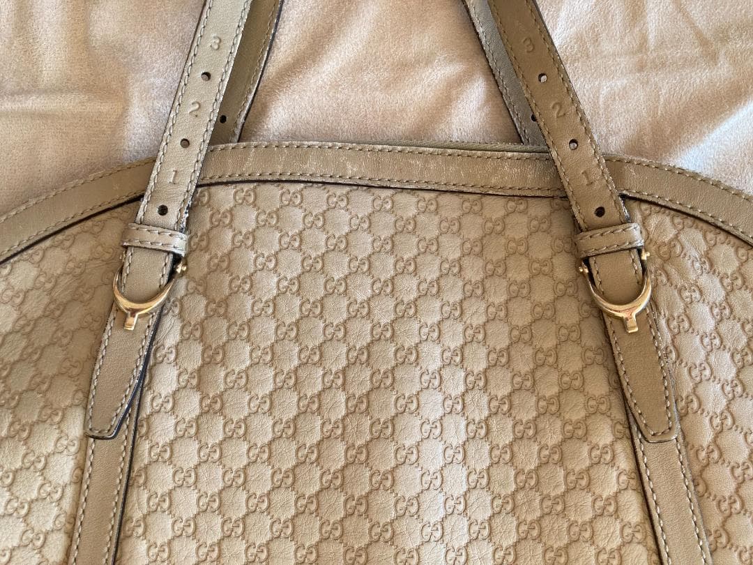 グッチ 309614 レザー マイクロシマ 2WAY ショルダーバッグ