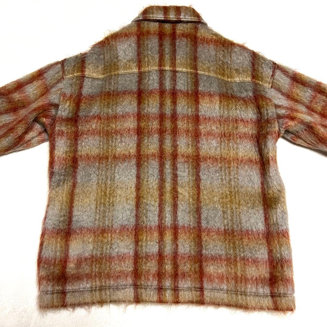 ★美品★MOHAIR SHAGGY★CPOジャケット★Mサイズ★ブラウン系★