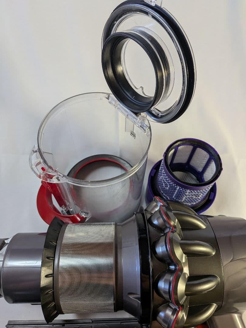 e514　53分　ダイソン　コードレス　SV12　稼働品　分解洗浄済　動作保証