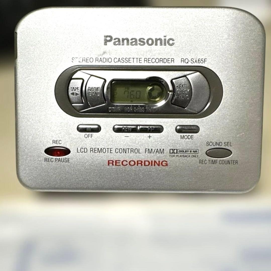 【美品DE修復品】Panasonic カセットプレーヤー RQ-SX60F