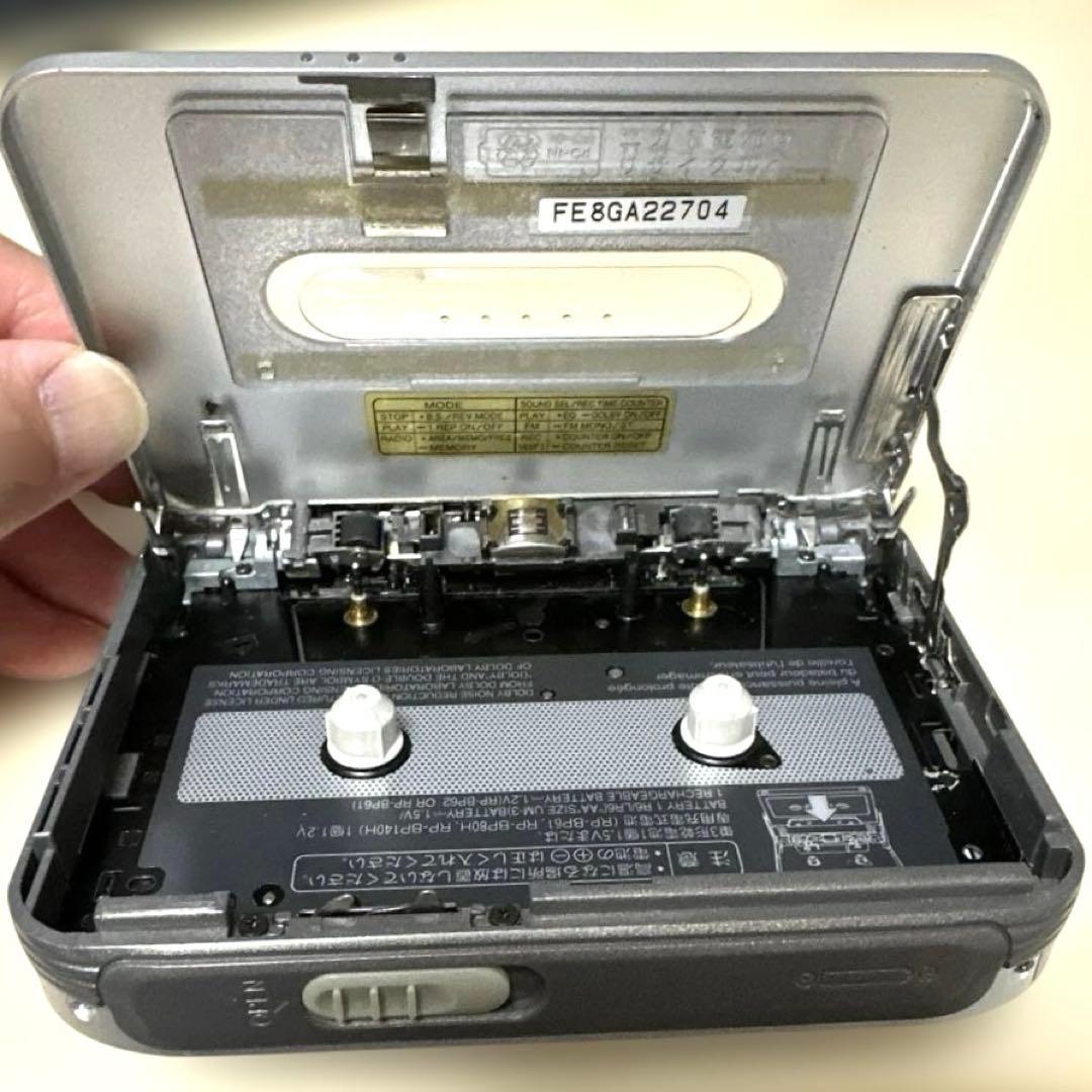 【美品DE修復品】Panasonic カセットプレーヤー RQ-SX60F