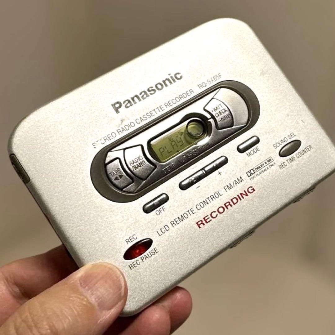 【美品DE修復品】Panasonic カセットプレーヤー RQ-SX60F
