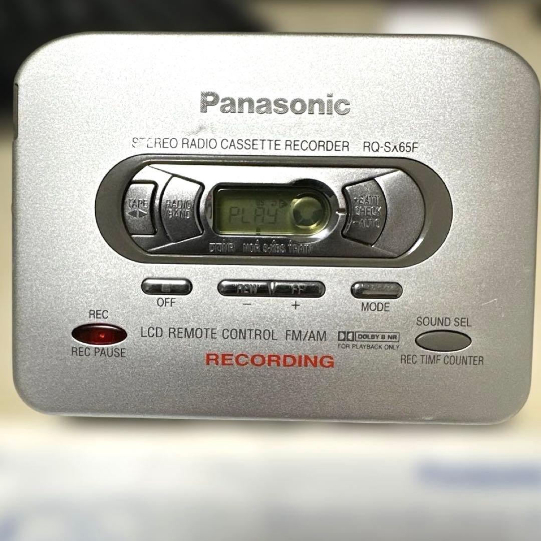【美品DE修復品】Panasonic カセットプレーヤー RQ-SX60F