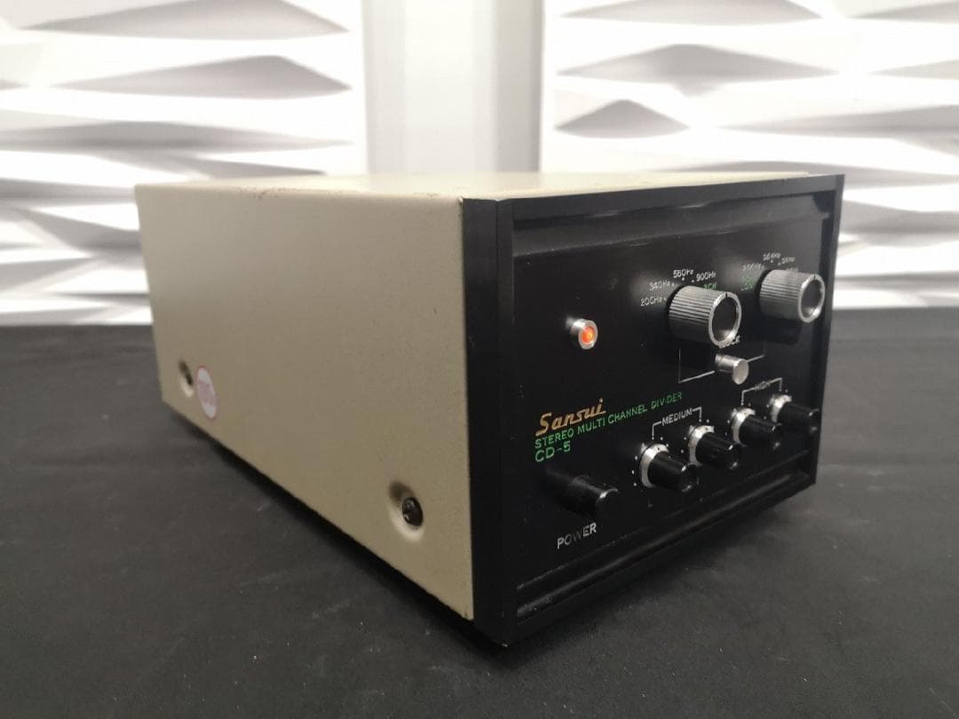◆大感謝祭!! SANSUI CD-5 チャンネルデバイダー m0o8697