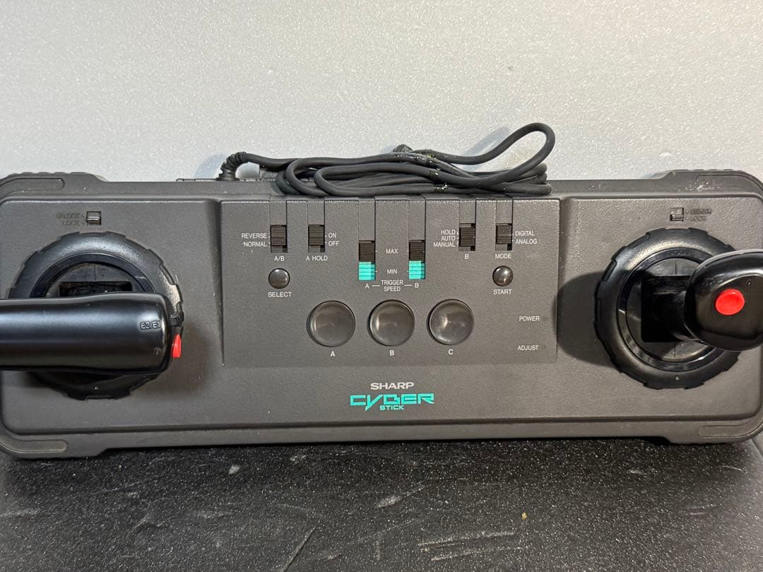 シャープ　x68000 サイバースティック　インテリジェントコントローラー