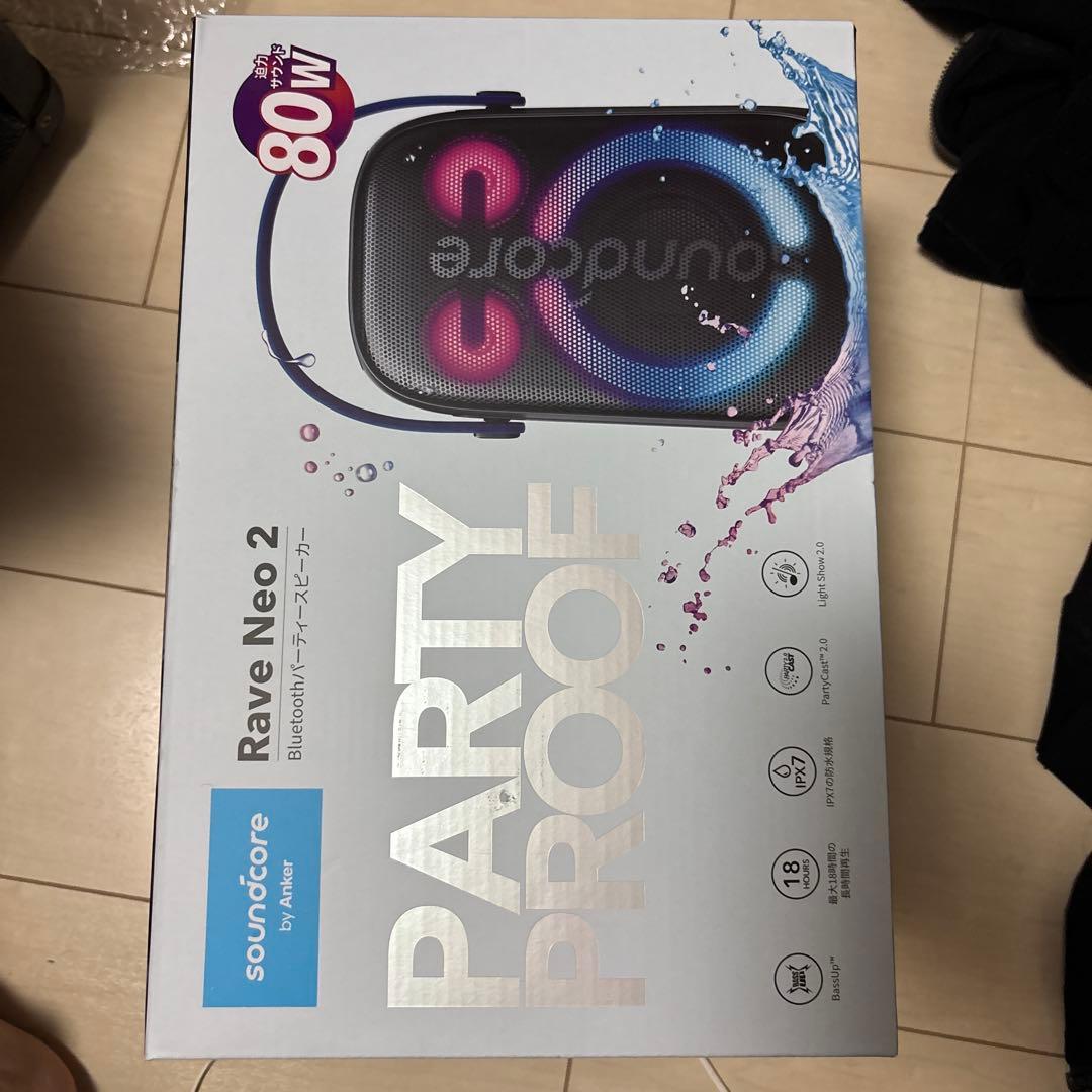 Anker Soundcore Rave Neo2 スピーカー