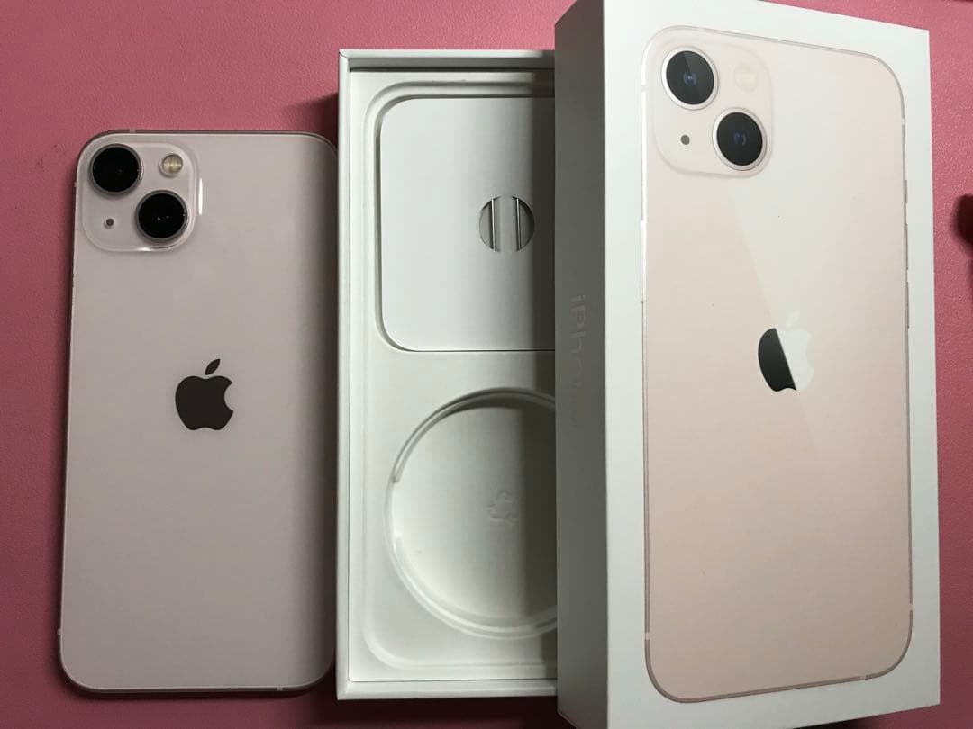 iPhone 13 ピンク 256GB SIMフリー / バッテリー80%