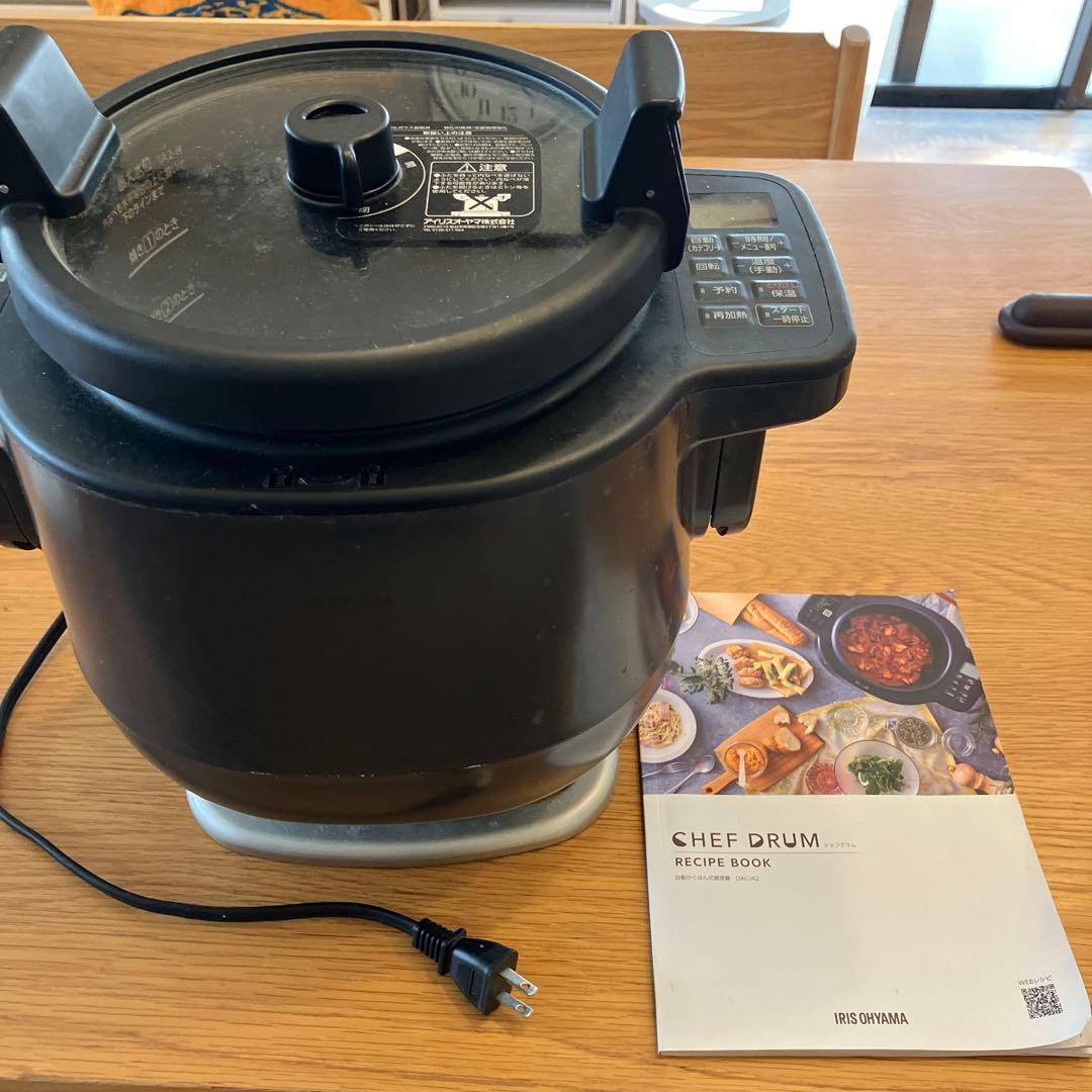説明書付きアイリスオーヤマChef Drum