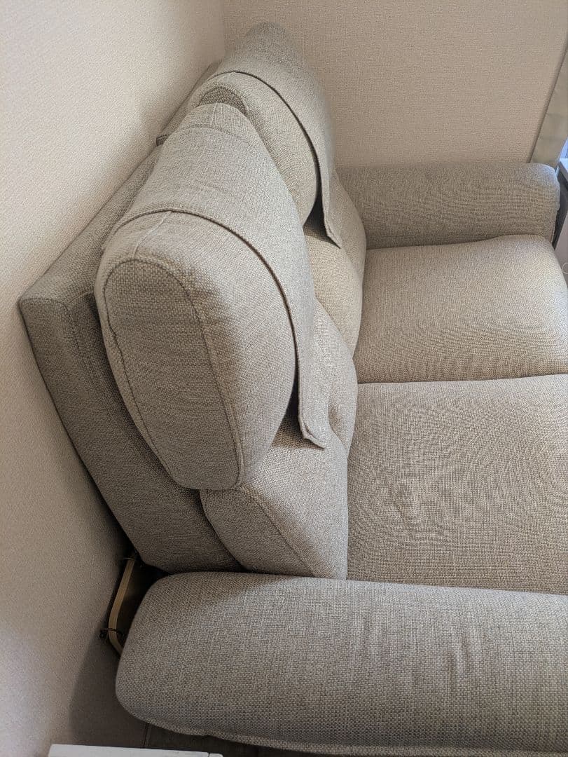 電動リクライニングソファ　ニトリ　2人掛けソファ