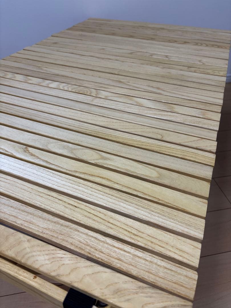 アウトプットライフ　ウッド ロールトップテーブル(L) OUTPUTLIFE