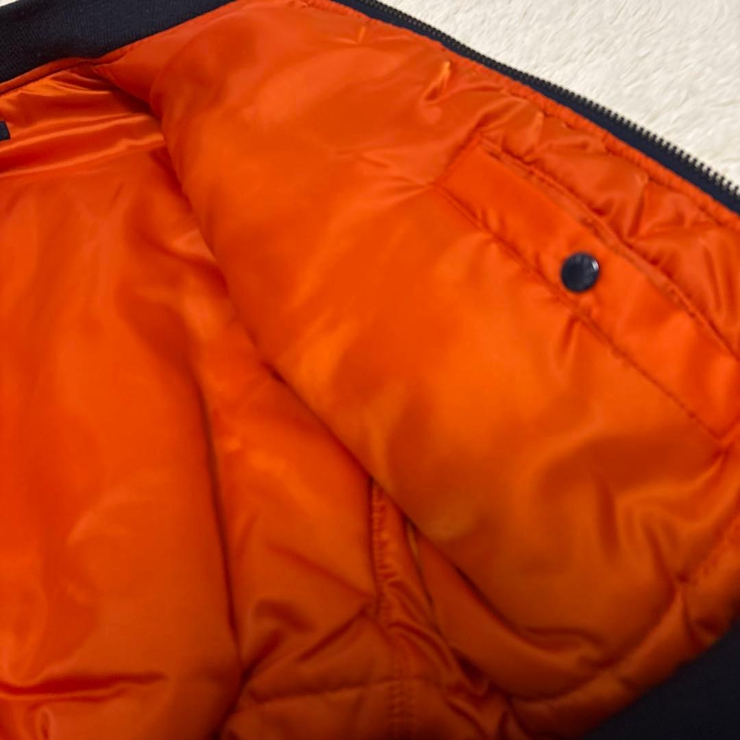 ▪️AVIREX 6252039 フライトジャケット　ブルゾン　MA-1 刺繍