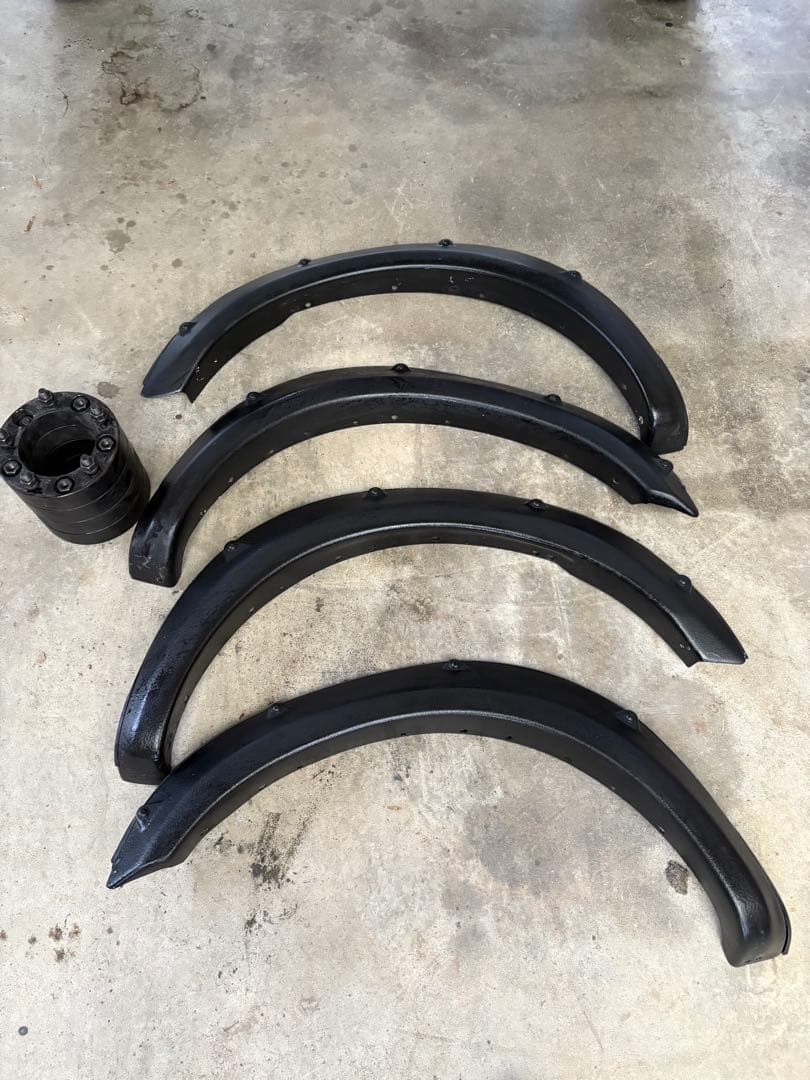 ジムニー JB23 トップラン カーオーバーフェンダ35mm 塗装品 ワイトレ