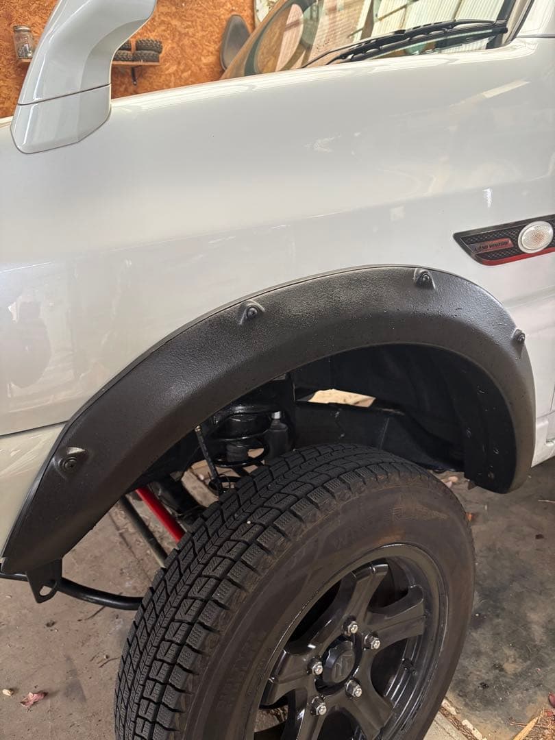 ジムニー JB23 トップラン カーオーバーフェンダ35mm 塗装品 ワイトレ