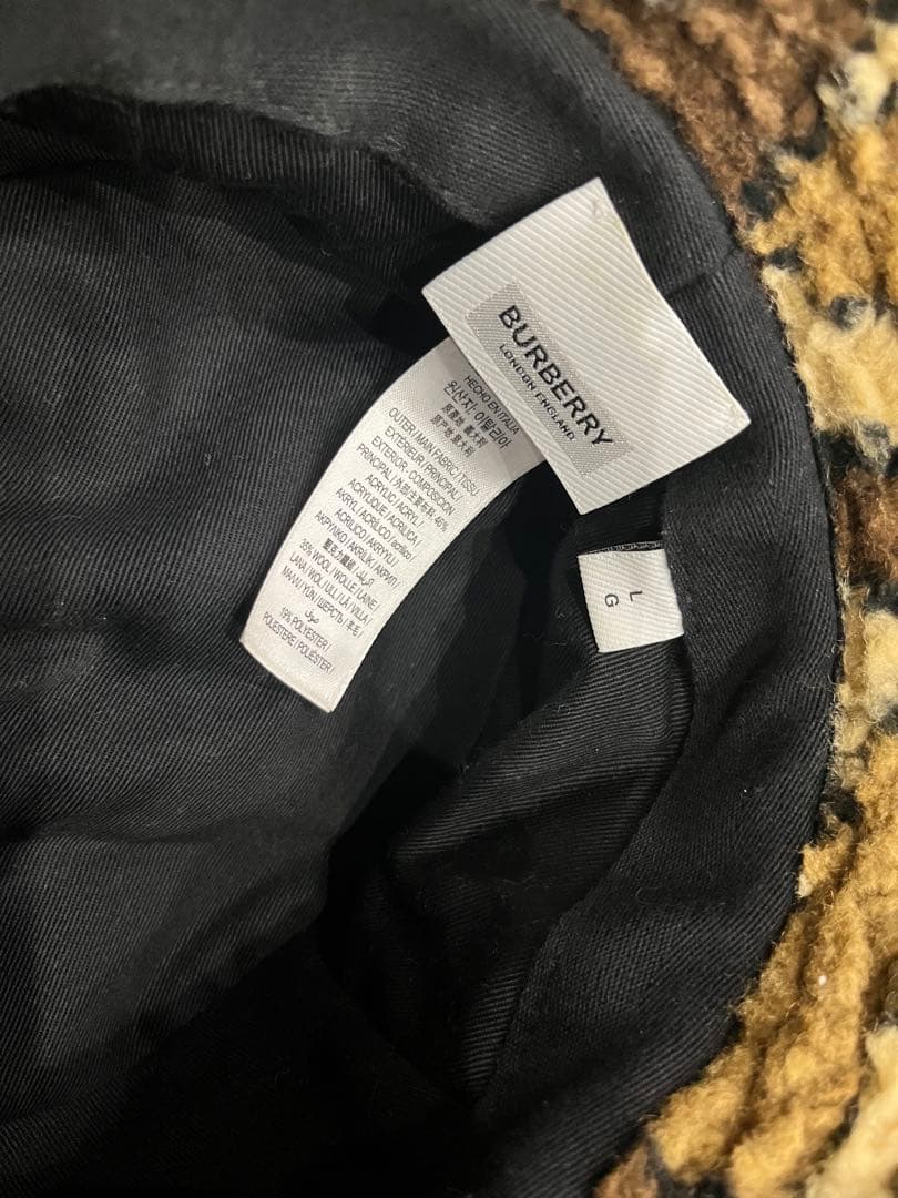 バーバリー BURBERRY ボアバケットハット☆ バーバリーキャップ⭐︎