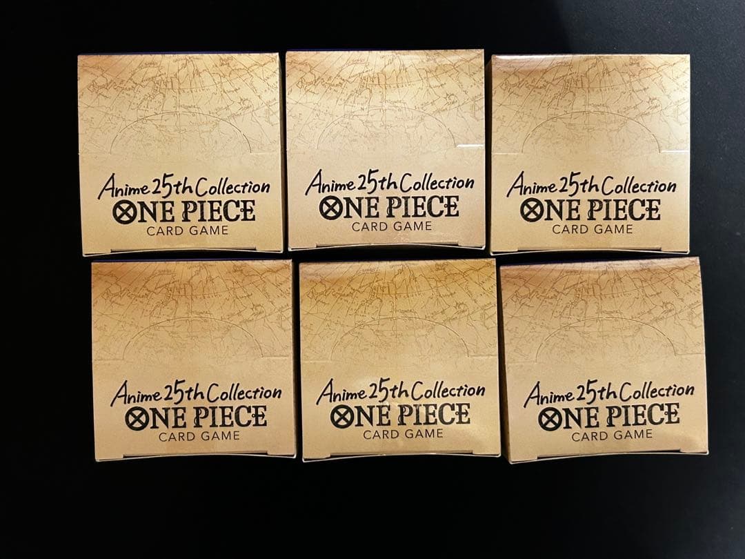 テープ未開封BOX Anime25thCollection 6BOX ワンピース