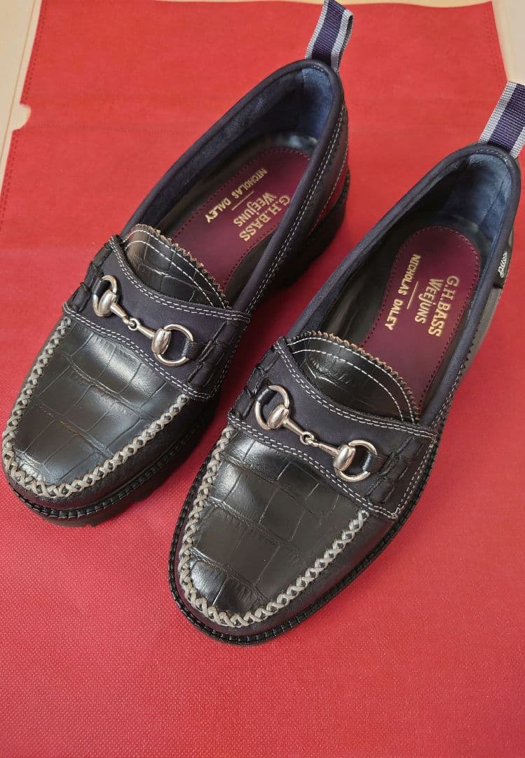 23AW NICHOLAS DALEY x G.H. BASS ローファー 希少