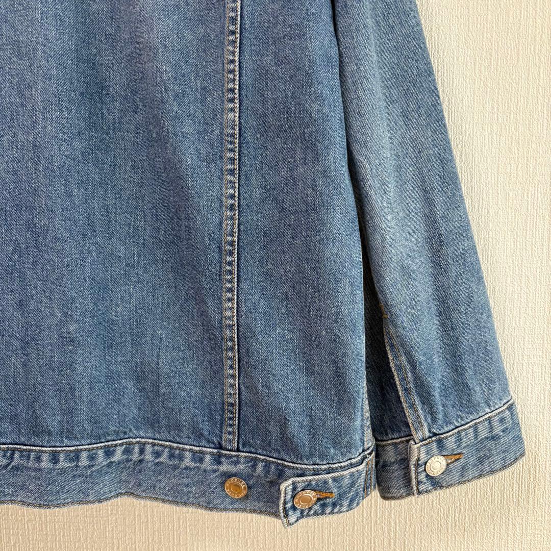 MACPHEE マカフィー ナチュラルスラブデニム オーバーサイズドジャケット