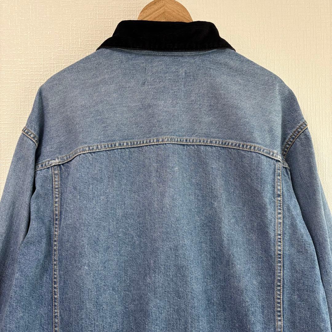 MACPHEE マカフィー ナチュラルスラブデニム オーバーサイズドジャケット