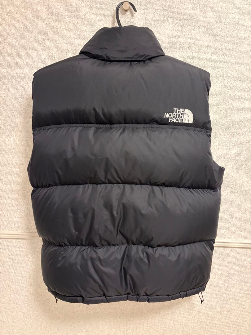 【しょくぱん】THE NORTH FACE ブラックダウンベスト XL