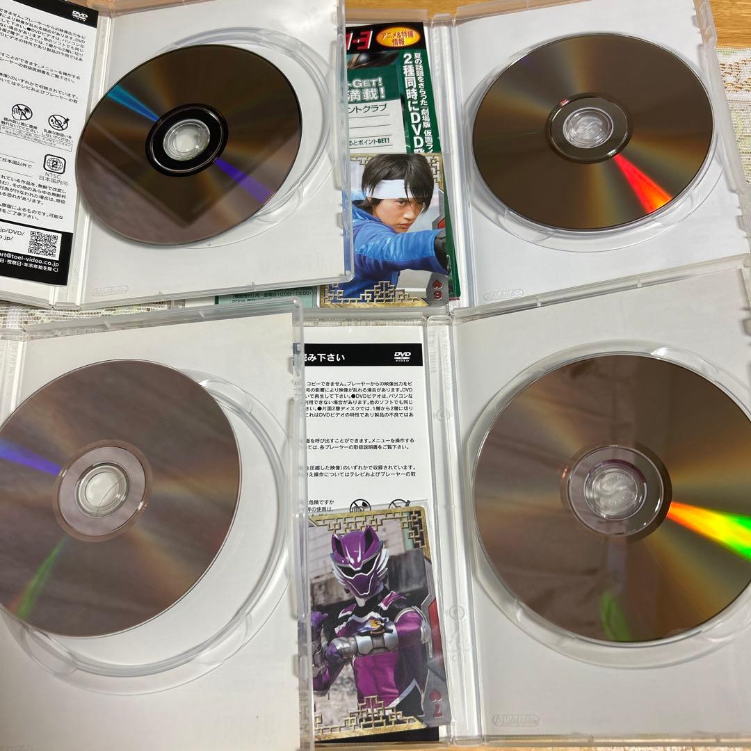 獣拳戦隊ゲキレンジャー DVD 全12巻セット