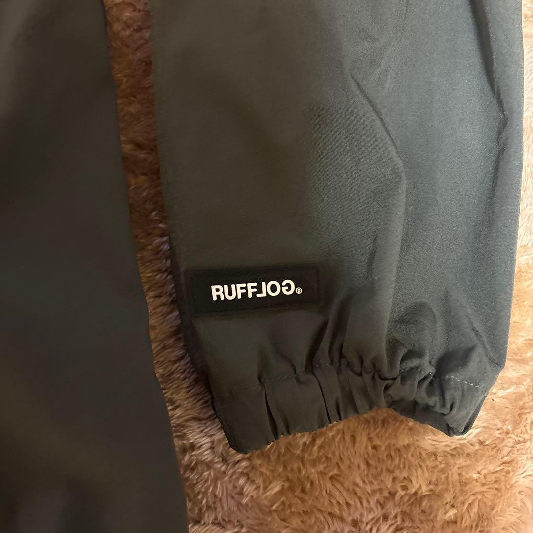 RUFFLOG カーキ ハーフジップ ピステ