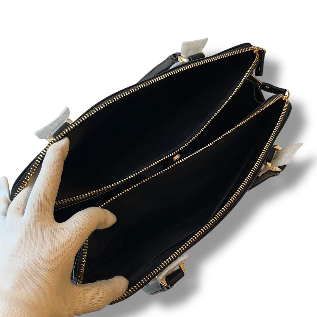 新品未使用 MARY QUANT ビジネスバッグ ボストンバッグ A4収納可能