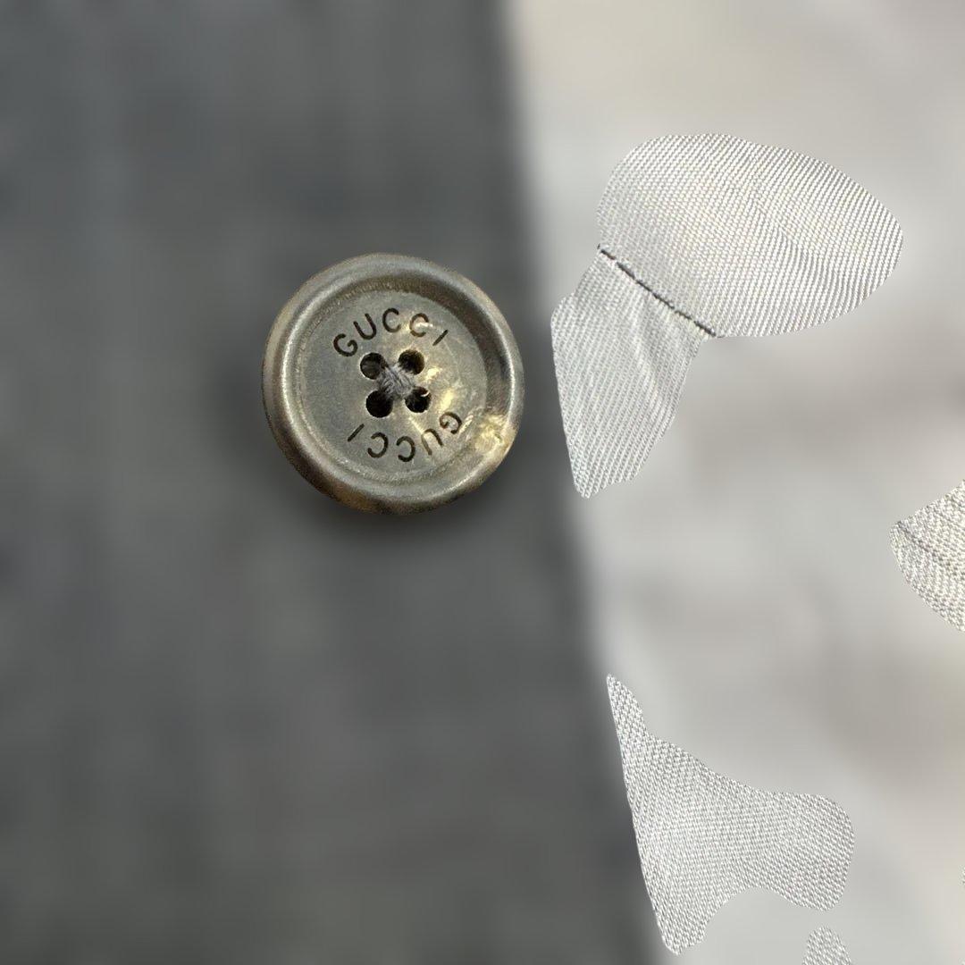 GUCCI グレー ビジネススーツ ウール＆モヘア