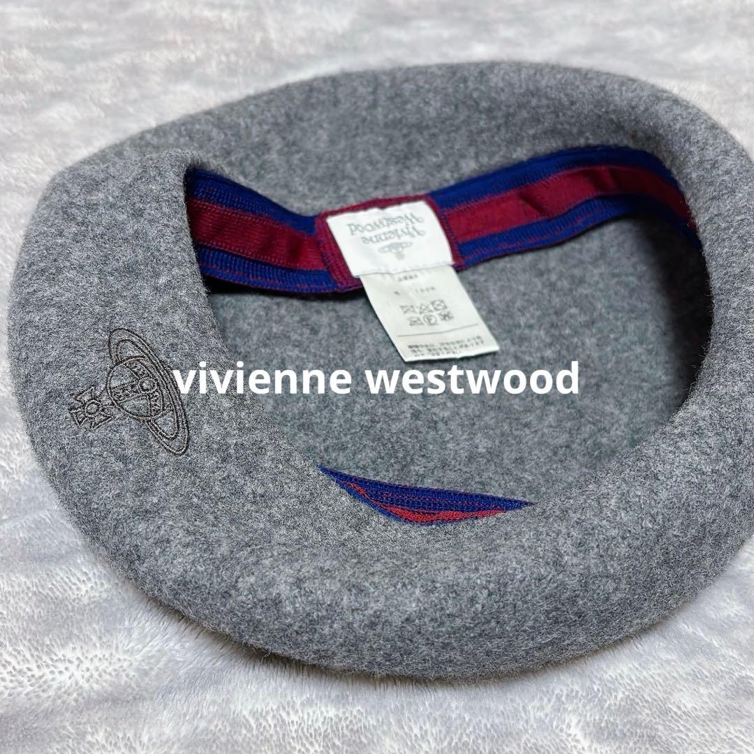［vivienne westwood］ベレー帽｜グレー