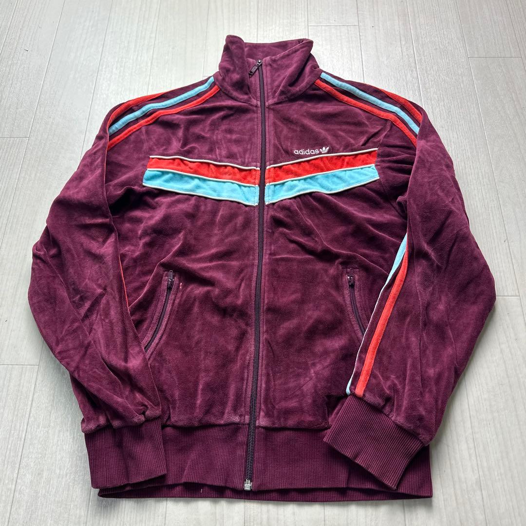 【ほのか】00s adidas 万国ロゴ トラックジャケット サイズM