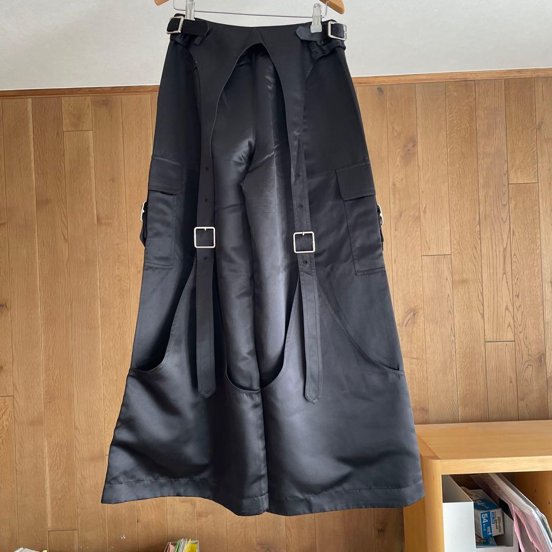 パンツ PAMEO POSE Glitter Belted Baggy Trousers