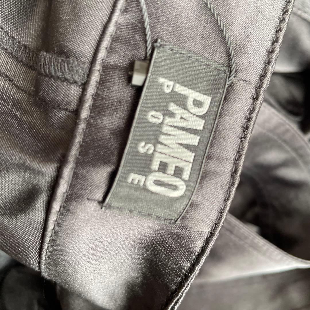 パンツ PAMEO POSE Glitter Belted Baggy Trousers