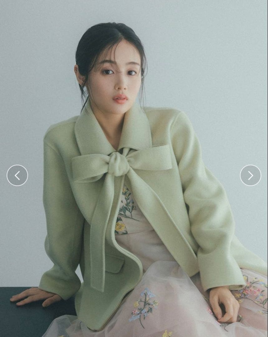 snidel♡リバーリボンジャケット