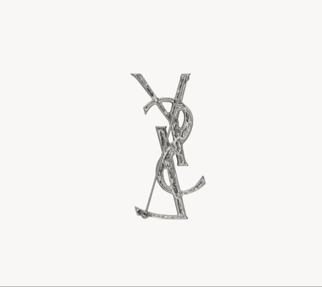 【美品】YSL ブローチ