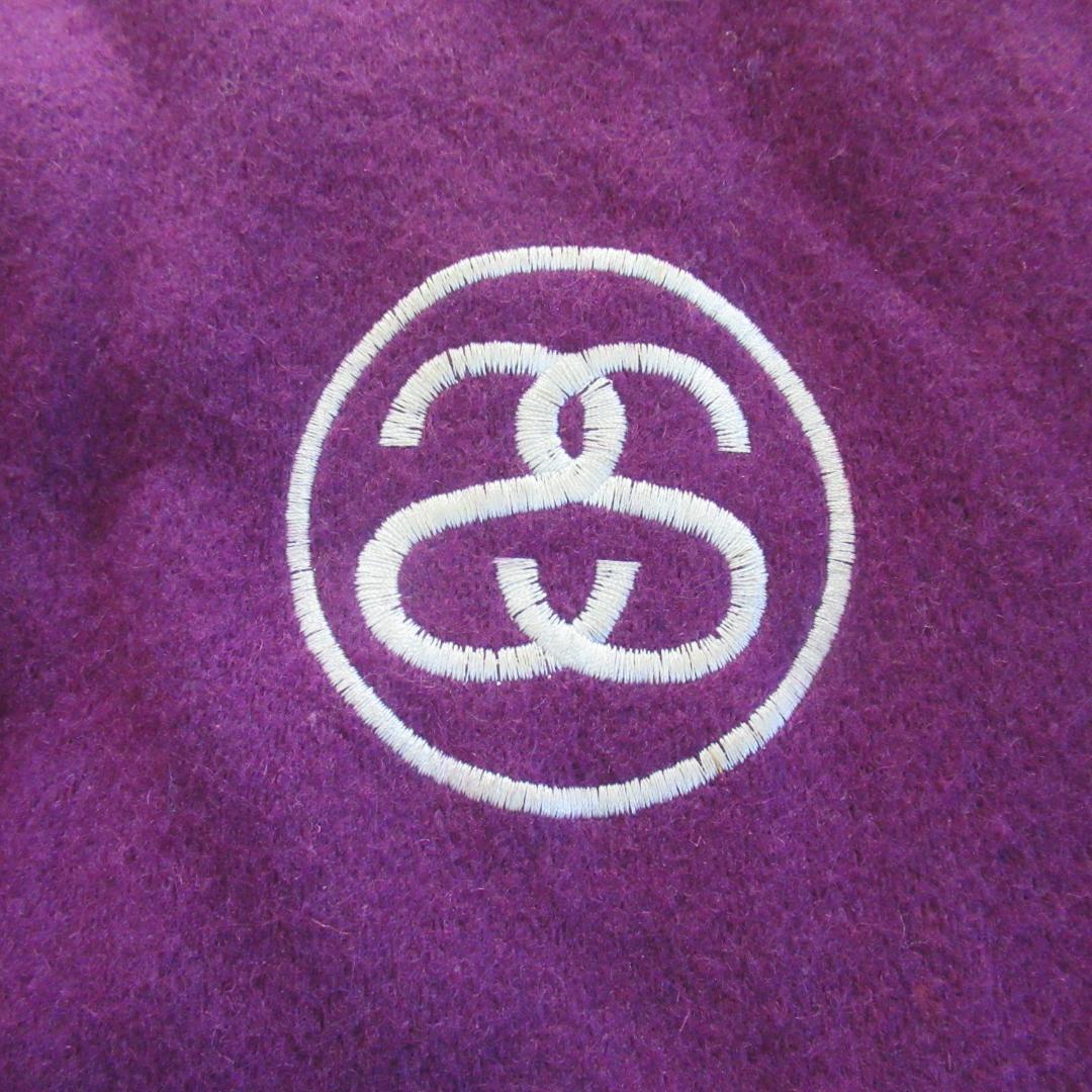 80s ist Stussy old スタジャン ステューシー 黒タグ usa製